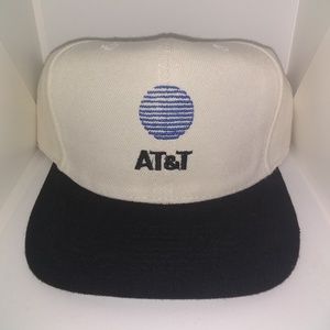 Vintage 90's At&t Promotional Snapback Hat